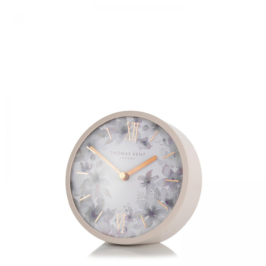 5" Crofter Mantel Clock Dusty Pink