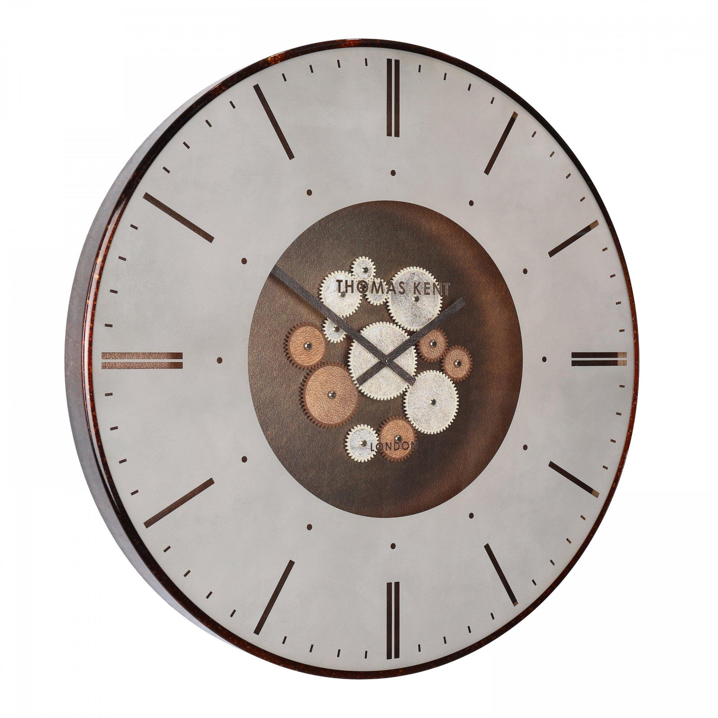30" Locksmith Grand Cog Clock Bronze