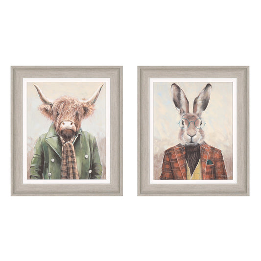 Hartley & Angus set of 2 frames prints.