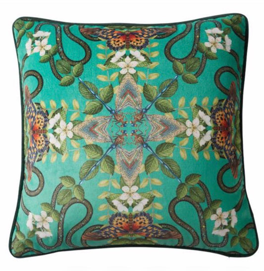 Wedgewood Emerald Forest cushion