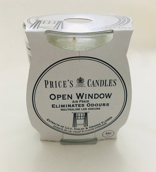 Prices open window candle